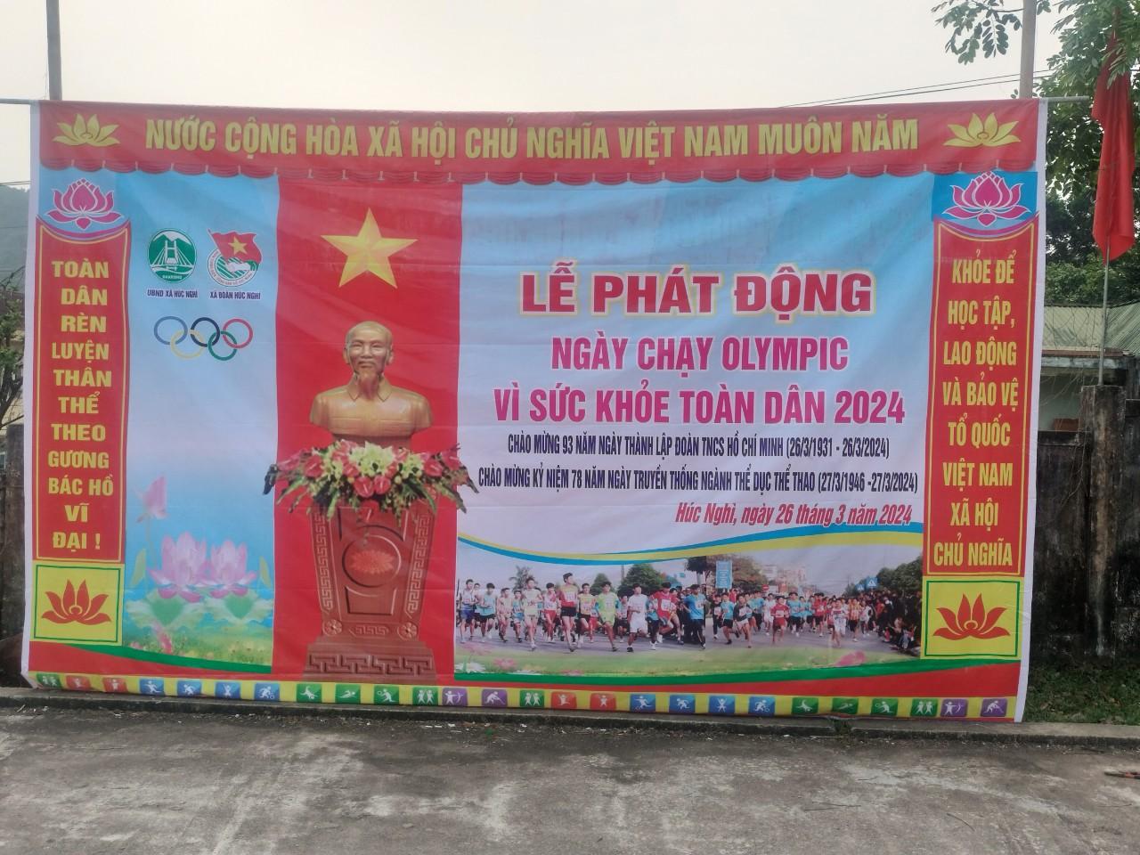 TỔ CHỨC LẾ PHÁT ĐỘNG NGÀY CHẠY OLYMPIC VÌ SỨC KHỎE TOÀN DÂN